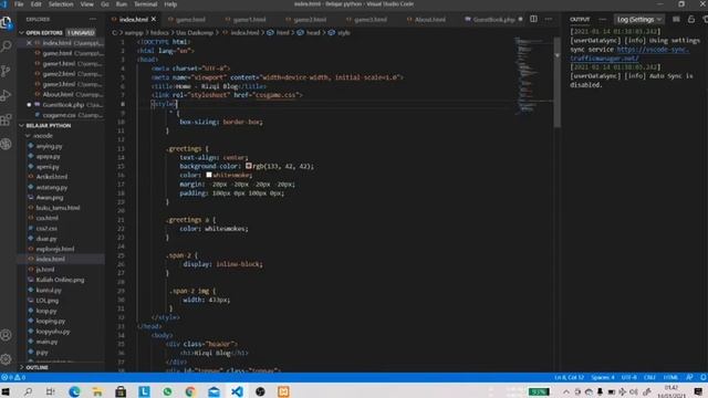 UAS Dasar Komputasi (HTML,CSS,JS,PHP) смотреть онлайн
