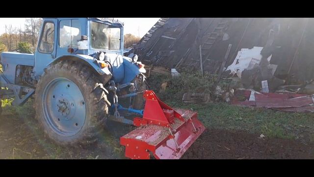 Последняя перекультивация земли перед зимой в огороде смотреть онлайн