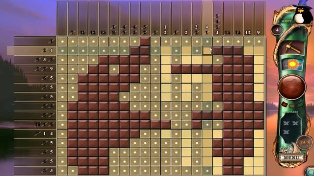 Fantasy Mosaics 10: Time Travel - 19-3 - Desman (Walkthrough) смотреть онлайн