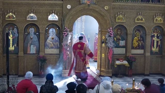 16.04.2023 Божественная Литургия в Феодоровском соборе смотреть онлайн