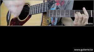 No Doubt - Don`t Speak guitar lesson (Уроки игры на гитаре Guitarist.kz)