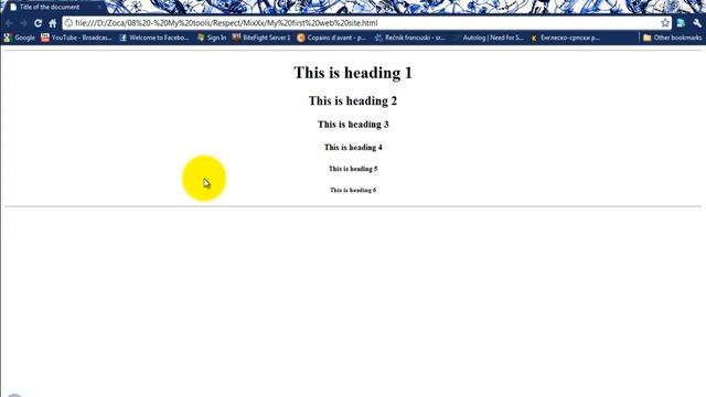 HTML Tutorial - create simple web page and learn some basics смотреть онлайн