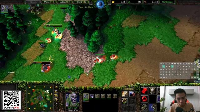 Ally & Poncho играют 2х2 | Warcraft 3 Reforged смотреть онлайн