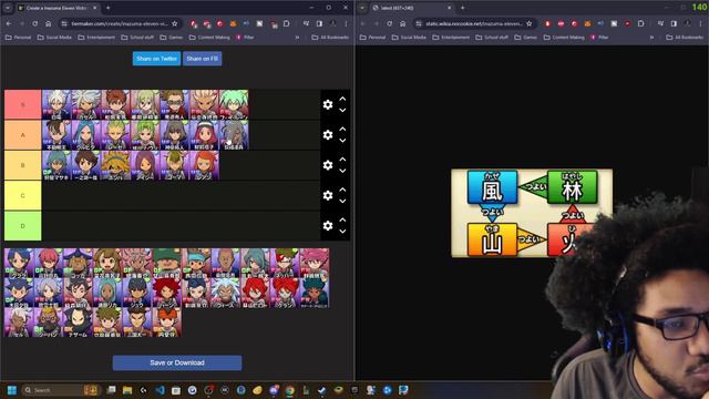 Inazuma Eleven Victory Road Pre Beta Tierlist! смотреть онлайн