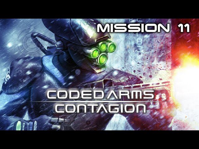 Coded Arms Contagion - Mission 11 gameplay walkthrough (PSP, PS Vita) ULUS-10184 смотреть онлайн