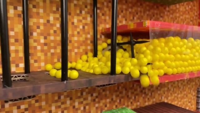 Hamster Escape From Minecraft Maze In Real Life + Funny Hamster