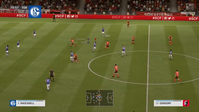 Asesina vs SC Freiburg FIFA 19 2nd half смотреть онлайн