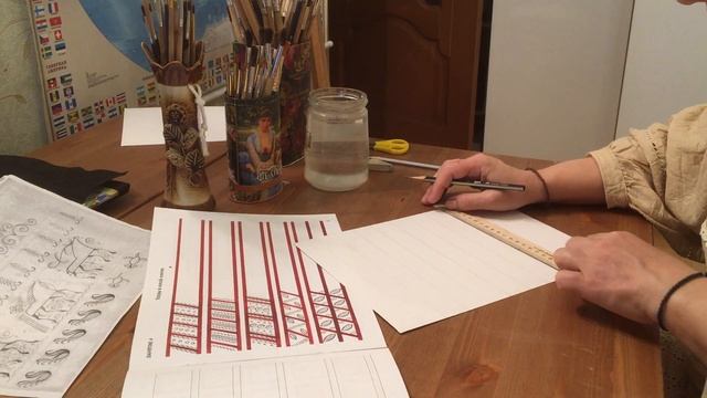 Мезенская роспись 1/1 смотреть онлайн