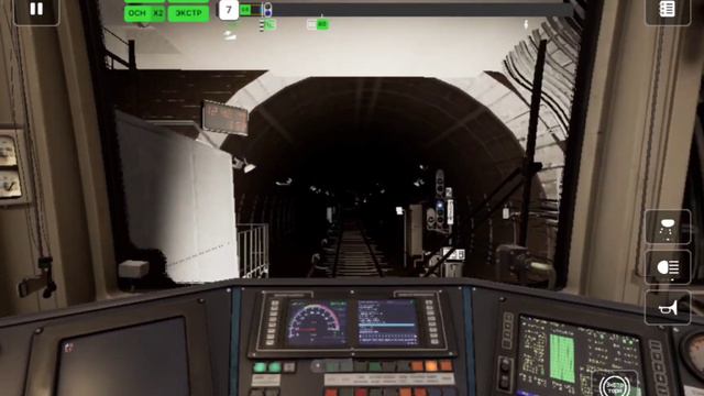 Тест симулятора метро | subtransit drive от ст. Марксистская до ст. Новокосино смотреть онлайн