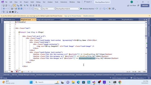 .Net Maui Blazor Hybrid App | Read Operation | Reuse Component смотреть онлайн