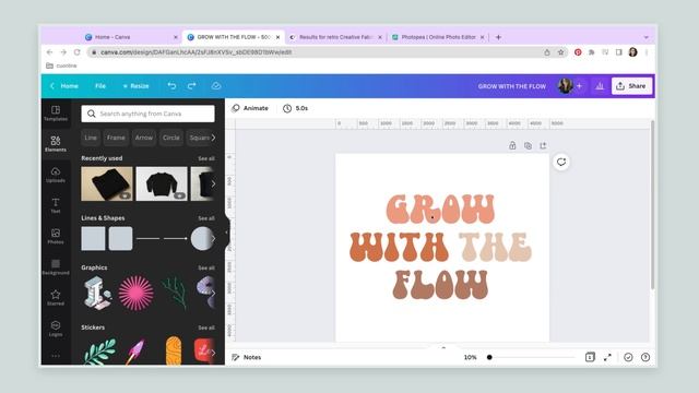 CANVA HACKS: How to Make The Wavy Retro Font Design In Canva! смотреть онлайн