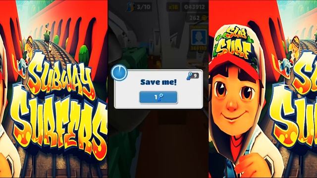 Subway Surf играем Мультик игра смотреть онлайн