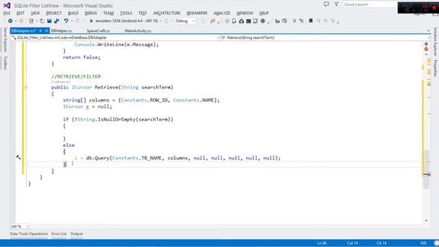 C# Xamarin Android SQLite Database Ep.04 : ListView CRUD - then Search/Filter смотреть онлайн