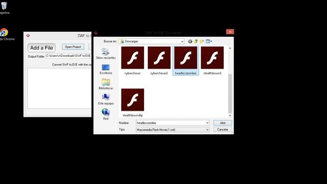 How convert a .swf file to a executable(.exe) or application(app) file смотреть онлайн