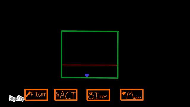 blue soul - animation test | undertale | смотреть онлайн