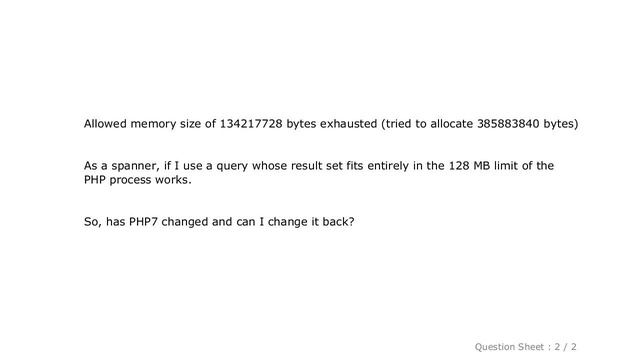 MySQL : Does PHP7's PDO ext read the entire result set into memory? смотреть онлайн