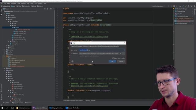 Laravel урок №13: [ Управление категориями. Продолжение ] смотреть онлайн