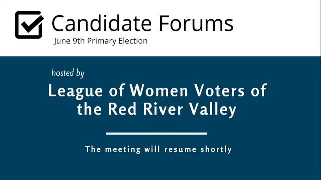 League of Women Voters Candidates Forum: Fargo School Board -05.21.2020 смотреть онлайн