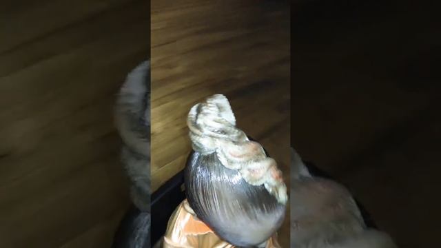 Hair for ballroom dancing. Прическа на бальные танцы 头发交际舞 смотреть онлайн