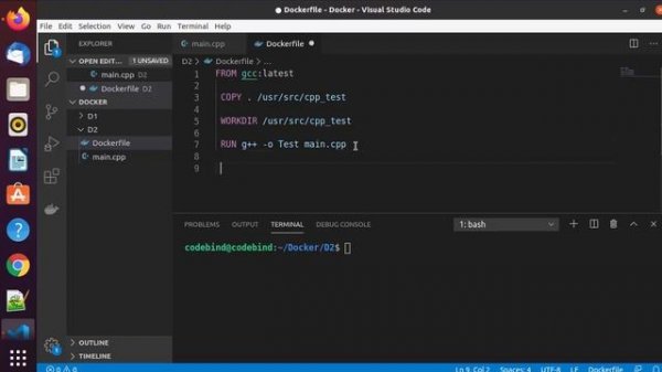 Docker Tutorial for Beginners - Build and Run C++ Applications in a Docker Container