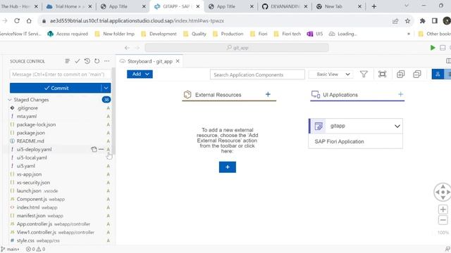 SAP Business Application Studio Git Setup: Step-by-Step Developer Guide | GITHub | BAS смотреть онлайн