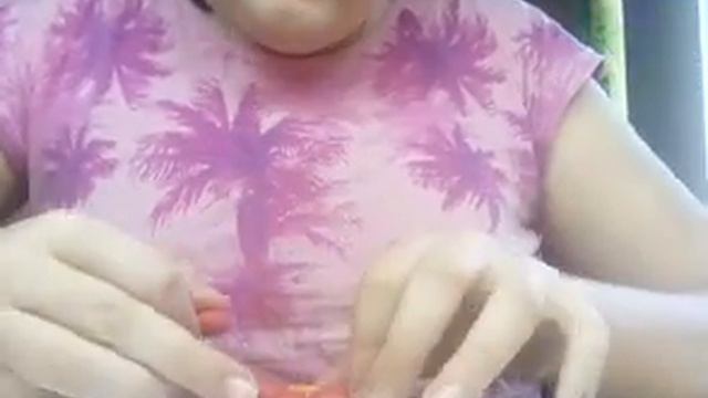 Что можно сделать из пластилина!(Извините за папу в кадре!!)👨😆😓 смотреть онлайн