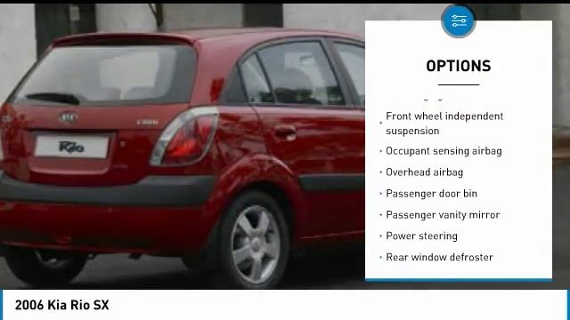2006 Kia Rio 179403-W смотреть онлайн