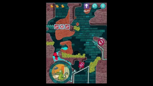 Where's My Water 2 Level 123: Let's Bounce 3 Ducks iOS Walkthrough смотреть онлайн