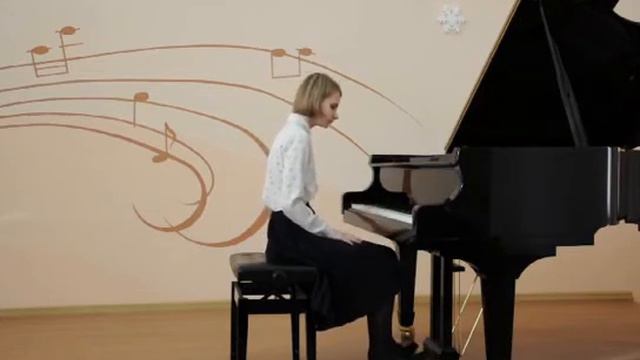 Халецкая Дарья И.С. Бах "Трехголосная фуга" C dur; Э. Григ "Бабочка" ДМШ Барабинского района смотреть онлайн