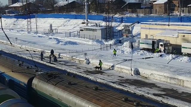 Этапирование заключенных 10.02.2018 ст. Ковров / Prisoners escroting in Russia Kovrov station смотреть онлайн