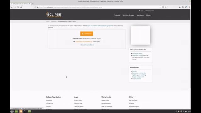 Install Java Open JDK 16 & Eclipse 2021-3 on Linux, Installation von JDK 16 & Eclipse 2021-3 Linux смотреть онлайн