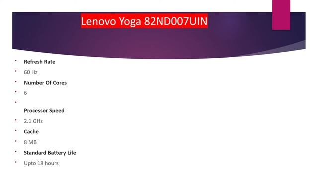 Lenovo Yoga Laptop. 2 in One. Touch and convertible. Lightweight. Pen supported. 82ND007UIN. смотреть онлайн