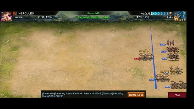 Empire War: Age of Heroes. Hercules[Gen] shows personal skills! PvP battles #2 смотреть онлайн