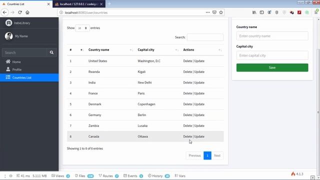 Codeigniter 4 Ajax CRUD with Server Side DataTable | Retrieving Data смотреть онлайн