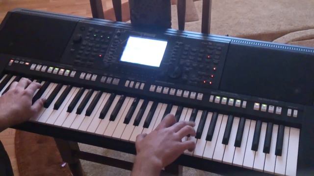 YAMAHA PSR S-750 - čardáš / polka MIX смотреть онлайн