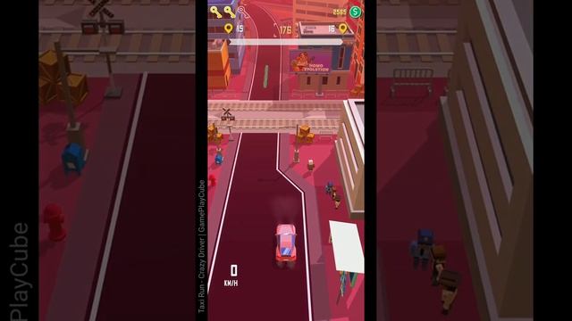 Taxi Run - Crazy Driver iOS Android GamePlay смотреть онлайн