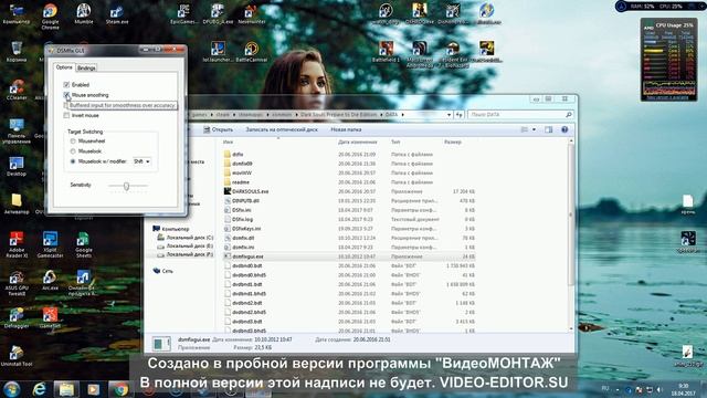 Чувствительность мыши в DarkSouls PtDE