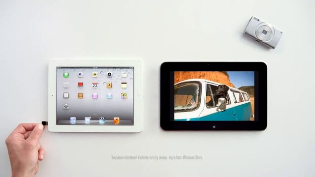 Dell Tablet vs iPad смотреть онлайн