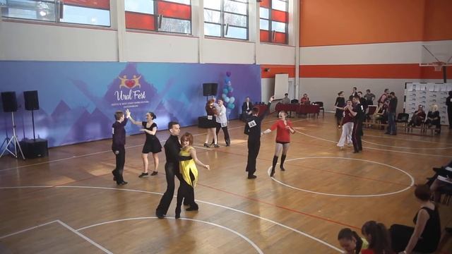 UF2017 ДнД Beginner 1/8 заход 4 танец 2 смотреть онлайн