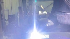 Сварка TIG пульсом Вертикальный шов без присадки