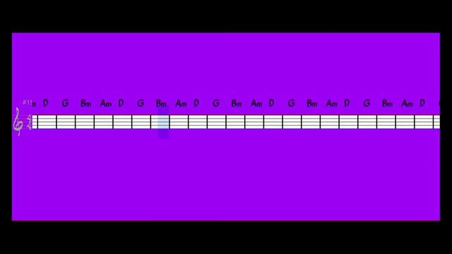 Bm-Am-G-D Chord Changes смотреть онлайн