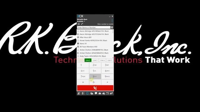 How to Make an Attended Transfer from Your 3CX VoIP Soft Phone смотреть онлайн