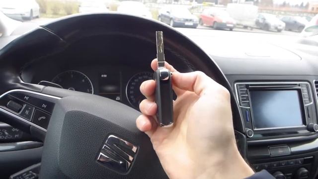 Сеат Альхамбра изготовление дубликата чип ключа зажигания в Минске SEAT Alhambra Key programming смотреть онлайн