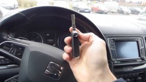 Сеат Альхамбра изготовление дубликата чип ключа зажигания в Минске SEAT Alhambra Key programming
