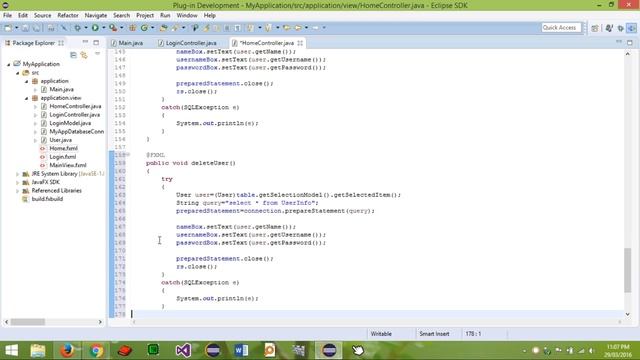 06 Delete a Data From Database in JavaFX смотреть онлайн