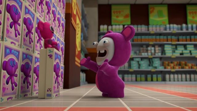 Les Lapins Cretins - Lapin Nounours (S4E22) смотреть онлайн
