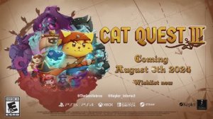 Игровой трейлер Cat Quest 3 - Official Release Date Trailer