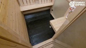 Наплавляемая гидроизоляция пола в промывочной бани-бочке, доп. опция