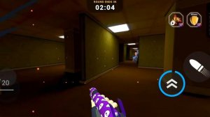 Nextbots in Backrooms part 13 #nextbots #skibiditoilet @DaFuqBoom