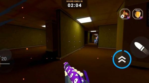 Nextbots in Backrooms part 13 #nextbots #skibiditoilet @DaFuqBoom